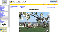Desktop Screenshot of grossmeiseldorf.at
